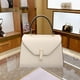thumbnail image 5 of Bolso Kelly de piel auténtica nuevo de 2024, diseño de nicho, moderno y sencillo, con cierre, bolso cruzado de mano para mujer, 5 of 5