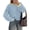 Blue White, variant on BTFBM Women's Lightweight Oversized Striped Sweater | Soft Knit Cozy Sweaters, Crew Neck Long Sleeve Pullover, y2k Color Block, Casual Holiday Outfits, Winter Fall Clothes