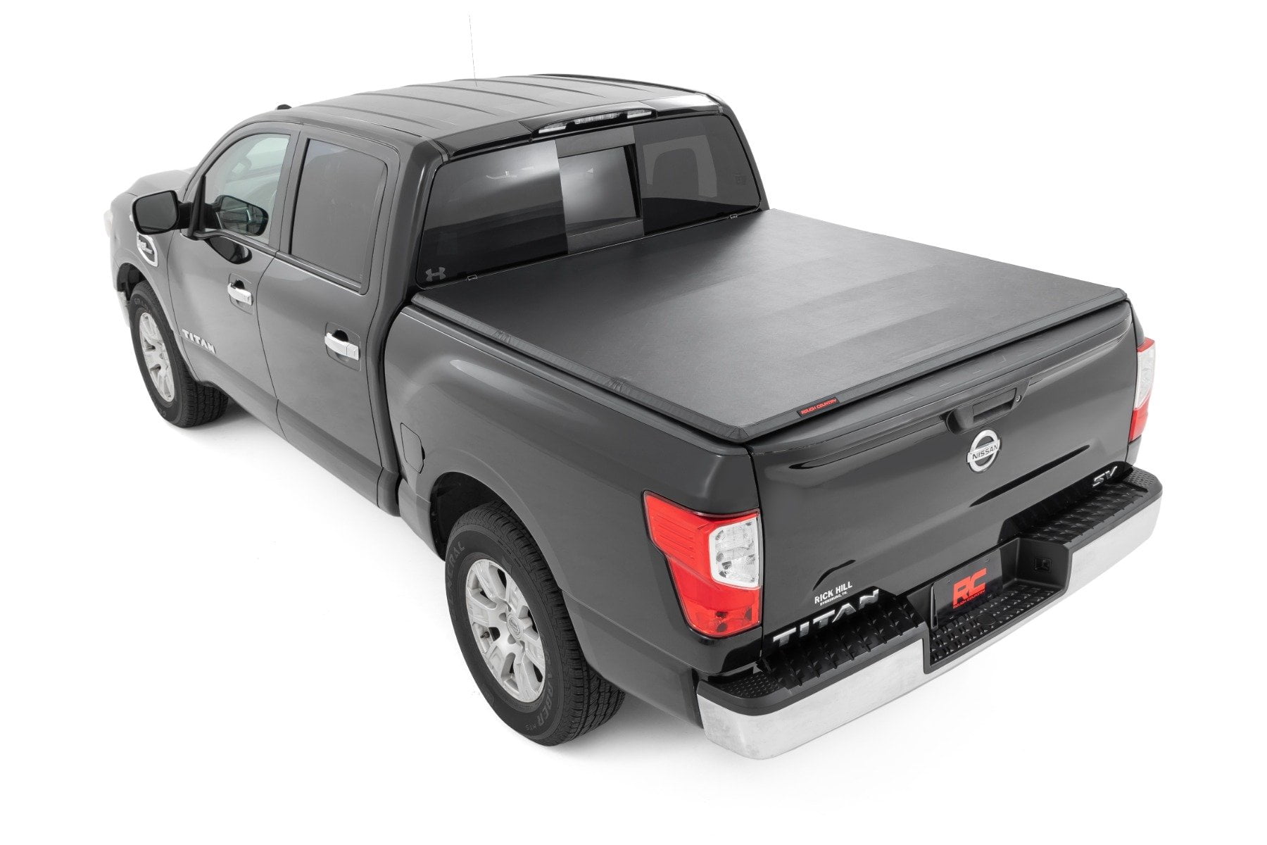 Rough Country Soft Tri-Fold for 2017-2024 Nissan Titan | 5'7" - 41816555A