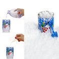 thumbnail image 2 of Christmas Man-Made Magic Artificial Snow Can Christmas Decoration DIY Fake Snow Gift Winter Fake Snow, 2 of 6