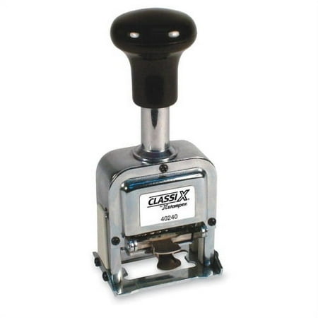 Xstamper, XST40240, Self-inking Auto Numbering Machine, 1 Each