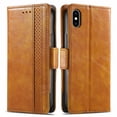 thumbnail image 3 of Case for iPhone X/XS Cover Leather Wallet Folio Case Book Design Flip Magnetic Closure - Yellow, 3 of 5