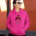 thumbnail image 4 of Mom Life Messy Bun Sweatshirt Trendy Motherhood Parenting Maternity Family Mother's Day Mama Mommy #momlife Hoodie, 4 of 7