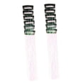 thumbnail image 2 of 12 piezas de pinzas de oropel para el cabello para niñas, extensiones de cabello brillantes con reflejos y purpurina Blanco, 2 of 8