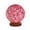 Pink, variant on Aooww Bedside Table Lamp - Small Lamp for Bedroom with USB Charging Ports Dimmable,Nightstand Desk lamp Rattan Night Table Simple Design Gifts