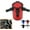 Red, variant on Baffled 3-Port Oil Catch Can 2 Inlets 1 Outlet air intake waste recovery tank can pot