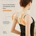 thumbnail image 5 of 1pc, Hunchback Correction Belt, Back Sitting Posture Correction Belt, Shape Correction Device, Adjustable For Adult Students To Prevent Hunchback, 5 of 7
