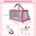 thumbnail image 2 of Transportadora para mascotas TIYOLAT 44 x 30 x 30 cm para gatos de hasta 9 kg, 2 of 7