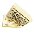 thumbnail image 3 of CUITING English Alphabet Stamp Stamps Small Scrapbook Postage Student, 3 of 8