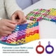 thumbnail image 4 of Uxcell 100 Pcs Potholder Loom Refill Loops, Elastic Potholder Weaving Refill Loops Knitting Kit Supplies in Rainbow Colors for Girls DIY Crafts 7" Weaving Loom, Amarillo, 4 of 6