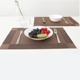 thumbnail image 3 of HEVIRGO 1PC Rectangle Tapis de Table Résistant aux Rayures Napperon Résistant à la Chaleur Sous-Verres de Table à Manger Coussin de Protection Approprié pour les Décorations de Table à Manger, 3 of 7