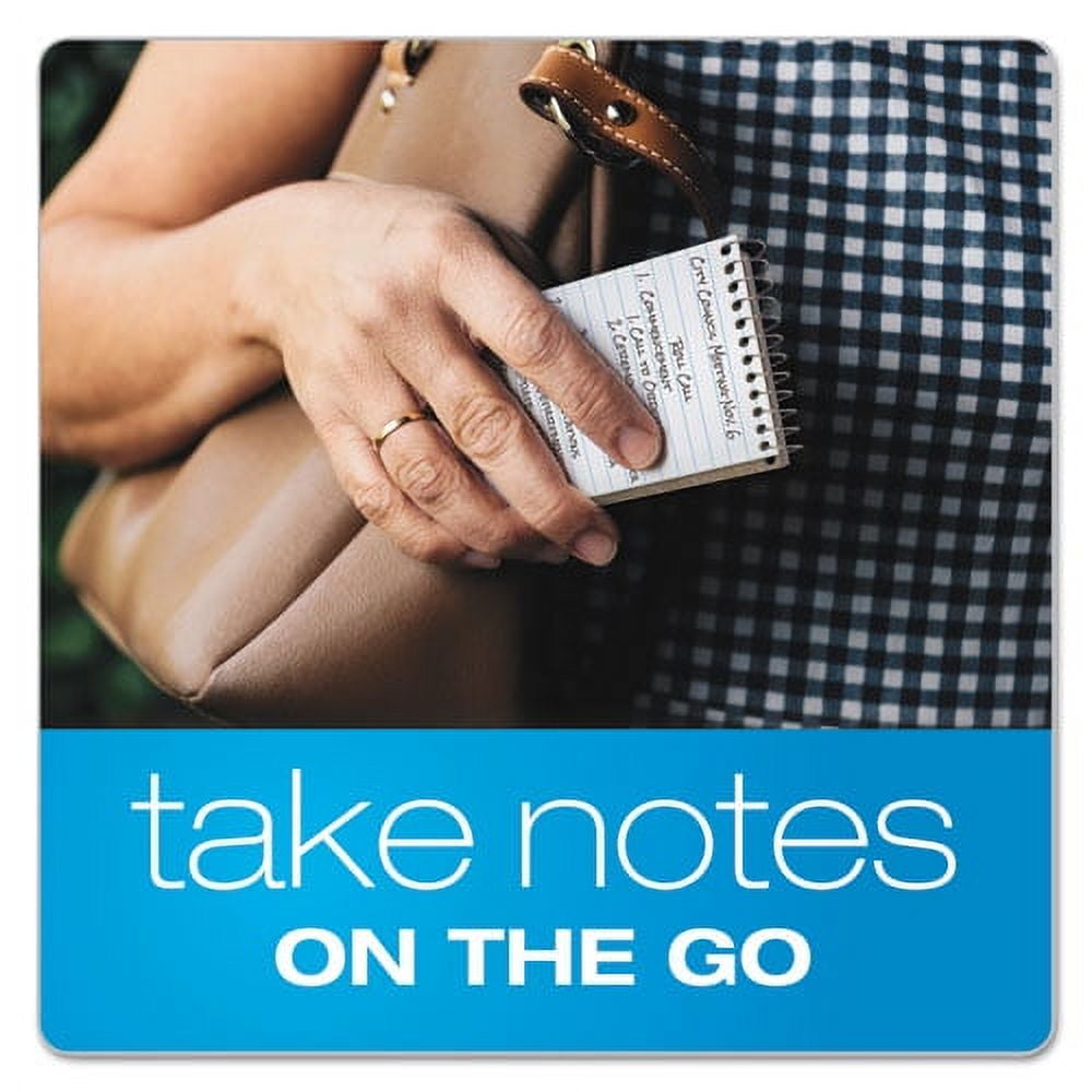"Memo Pads, Narrow Rule, Assorted Cover Colors, 60 White 3 X 5 Sheets, 3/pack | Bundle of 5 Packs"