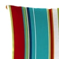 thumbnail image 5 of Jordan Manufacturing 12" x 18" Covert Fiesta Multicolor Stripe Rectangular Outdoor Lumbar Throw Pillow (2 Pack), 5 of 14