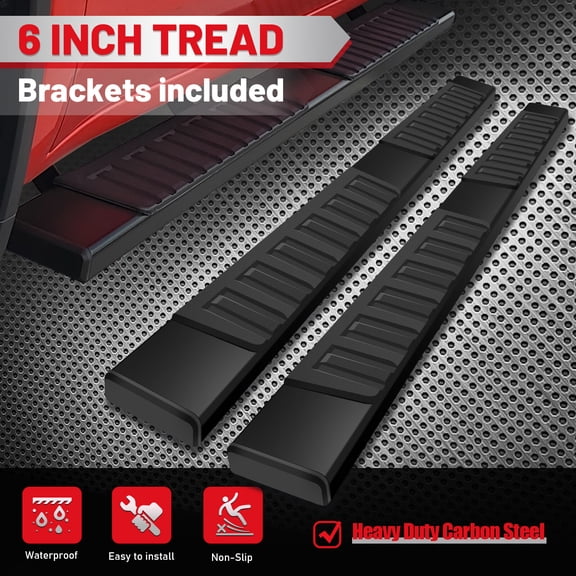 6" Running Board For 2005-2026 Nissan Frontier King/Extended Cab Truck Side Step