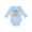 AE-Light Blue, variant on My Great Uncle is Awesome Boys or Girls Long Sleeve Baby Bodysuit
