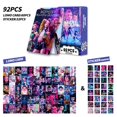 thumbnail image 2 of 92 PCS Kpop Demon Hunters Holographics Cartoon Photo Cards,Huntrix Holographics Cartoon Flash Cards for Kpop Demon Hunters Fans Gifts,Kpop Demon Hunters Peripheral Collectible Photocard, 2 of 9