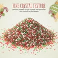 thumbnail image 4 of NY SPICE SHOP Christmas Sanding Sugar - 1 Pound - Red, Green & White Sanding Sugar - Festive Decorating Sugar Crystals - Perfect for Cookies, Cupcakes & Holiday Baking - Sparkling Christmas Sprinkles, 4 of 7