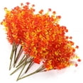thumbnail image 3 of 20 Bundles Outdoor Artificial Flowers, UV Resistant Fake Flower with Plastic Plants Faux Silk Flower for Outside Front Porch Hanging Planter Christmas Decoration, 3 of 4