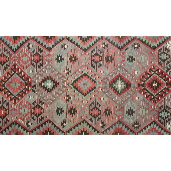 Ahgly Company Machine Washable Indoor Rectangle Contemporary Brown Red Area Rugs, 5' x 8'