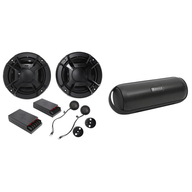 Polk Audio DB6502 6.5" 600w Component Car/Marine/ATV Speakers + Free Speaker