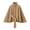 Khaki, variant on Women's Batwing Sleeve Wool Poncho Coat Stand Collar Cropped Cape Jacket with Belt Fall Winter Short Trench Pea Coat