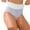Grey, variant on Women Fashion Panties Soft High-Waisted Cotton Dailywear Comfy Lightweight Briefs No Show Breathable Stretch Thong Underpants