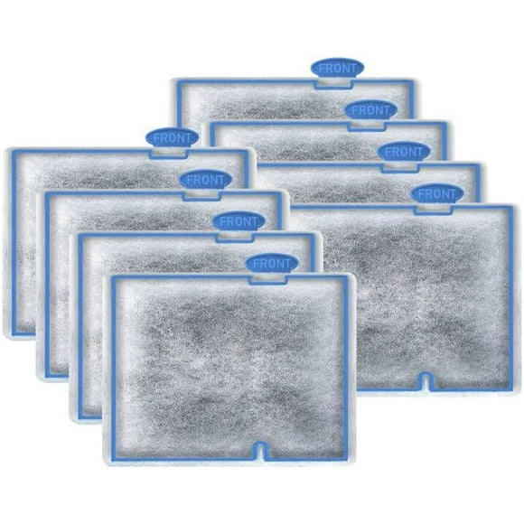 shiyou-8 Pack Filter Cartridge for Aqueon Filters, Small Aquarium Fish Tank Replacement Filter Cartridges Compatible with QuietFlow E Internal Power Filter Size 10 and Minibow Aquarium Filters Size 1