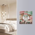 thumbnail image 5 of Dailycode Light Switch Plate Covers 3 Gang Wall Plate Plastics Outlet Covers for Kitchen Home Office Decor Gnome and Ice Cream, 5 of 8