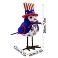 thumbnail image 3 of Patriotic Decorations - American Independence Day Gift: 1 Pcs Handmade USA Birds for Home Table Ornaments - Decorations for Patriotic Holidays, 3 of 6