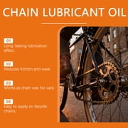 Weloille Bicycle Chain Lubricant 1 Pc, 3.38 Oz Anti-Rust Chain Oil, Productive Decontamination & Wear Reduction, Lubricating Liquid for Mountain & Road Bikes, Daily Riding Maintenance Essential