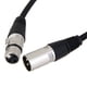 thumbnail image 4 of Cable de audio para micrófono blindado XLR macho a 3 pines MIC de 0,5 m, 4 of 5