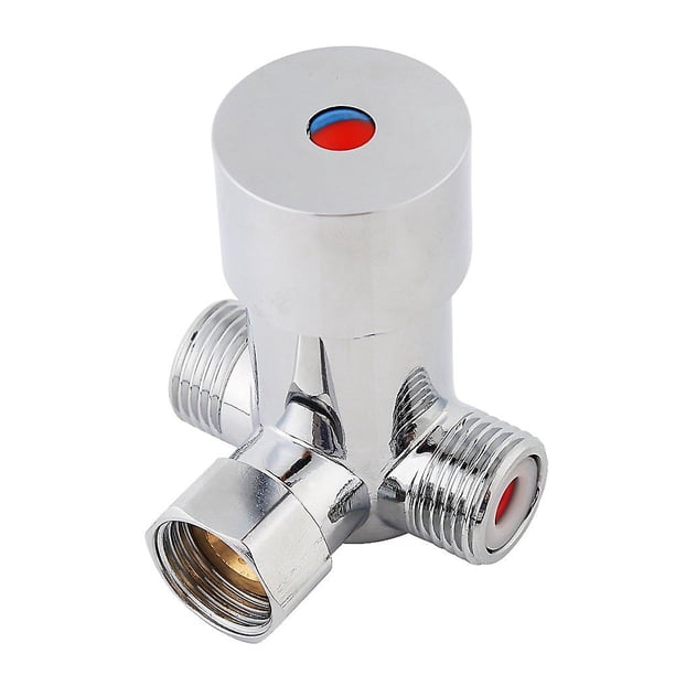 Válvula mezcladora de agua fría y caliente Rosca estándar G1/2 para grifo automático