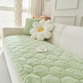 thumbnail image 6 of TOPCHANCES Fuzzy Couch Covers for Pets, Thickened Sofa Covers Furniture Protector Mat, Pet Bed Mat Couch Cover (Light Green, 90*210cm), 6 of 7