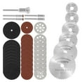 thumbnail image 4 of 41Pcs Coupe Roue Circulaire Scie Lames Résine Coupé Disques Ensemble pour Bois en Plastique Verre Pierre Coupe, 4 of 5