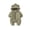 C, variant on 0-24 Months Baby Boys Girls Winter Warm Ear Hooded Romper Jumpsuit Jacket Overcoat Newborn Thick Down Coat