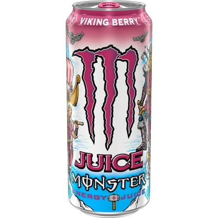 Monster Energy Juice, Viking Berry, Juice   Energy Drink, 16 Fl Oz