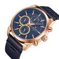 thumbnail image 4 of Reloj de pulsera Bling Bling NAVIFORCE Doble movimiento Hombre PU Impermeable, 4 of 4