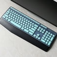 thumbnail image 6 of YIEMEEN Dustproof Waterproof Transparent Silicone Keyboard Cover Skin Protectors for MK345 K345 Keyboard Accessories, 6 of 20