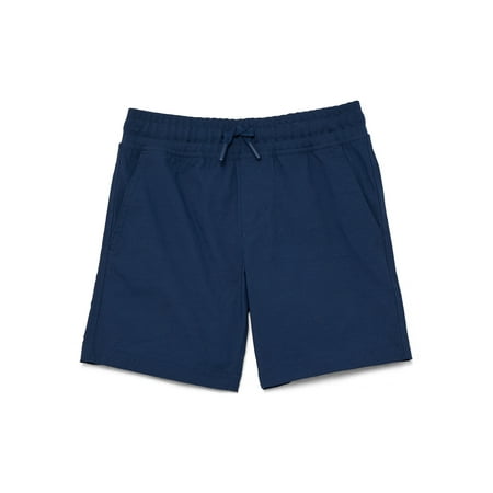 Wonder Nation Boys Everywhere Pull On Shorts, Sizes 4-18 & Husky