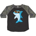 thumbnail image 3 of Inktastic Cute Shark, Cool Shark, Shark with Sunglasses Boys or Girls Toddler T-Shirt, 3 of 5