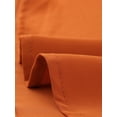 thumbnail image 5 of Agnes Orinda Women's Plus Size Tie V Neck Long Sleeve Wear-to-Work Chiffon Shirt 4X Caramel, 5 of 6