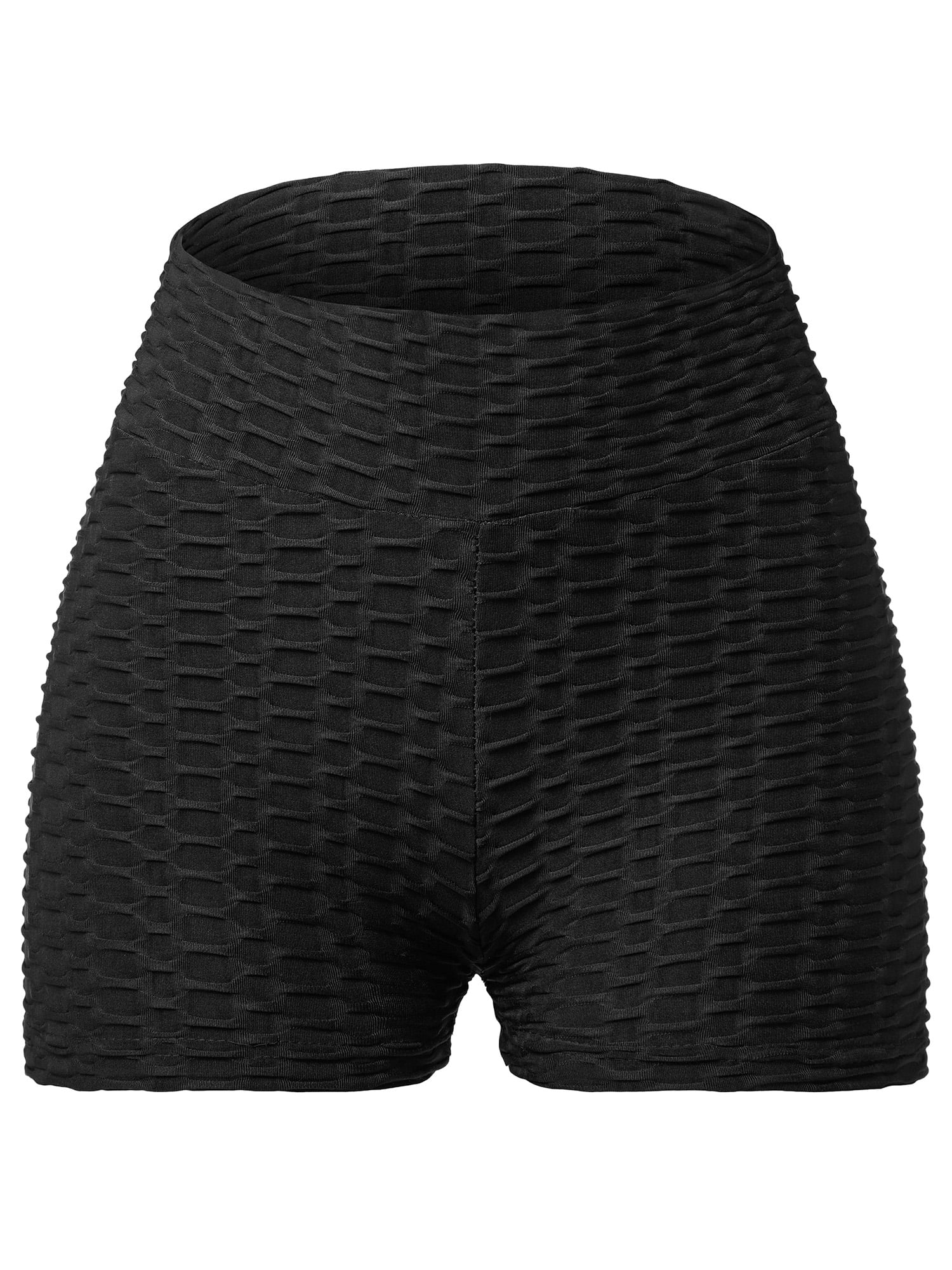 ODODOS DUAL POCKET High Waist Workout Shorts,Tummy Control, Black, Size M D  £12.31 - PicClick UK