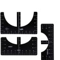 thumbnail image 3 of kurtrusly T-Shirt Ruler Tool Alignment Craft Tool Guide 5PCS Center Designs for Precise Results Black 5 Pcs 1Set, 3 of 6