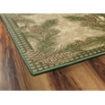 thumbnail image 5 of Mayberry Rug CC5265 20X44 20 x 44 in. Cozy Cabin Pine Cone Gingham Printed Nylon Kitchen Mat & Rug, 5 of 5