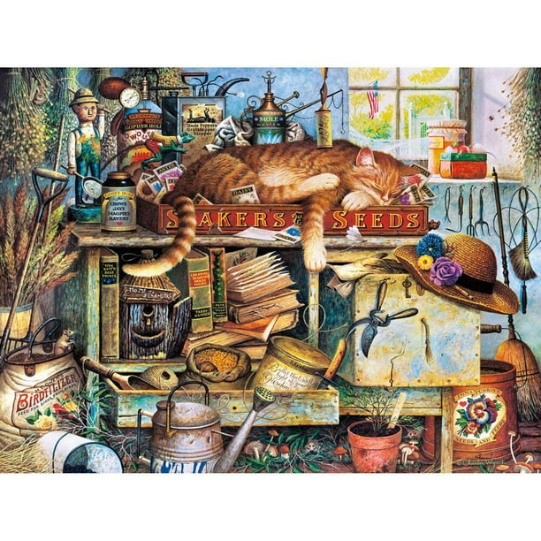Buffalo Games N Remington The Horticulturist Jigsaw Puzzle Walmart Com Walmart Com