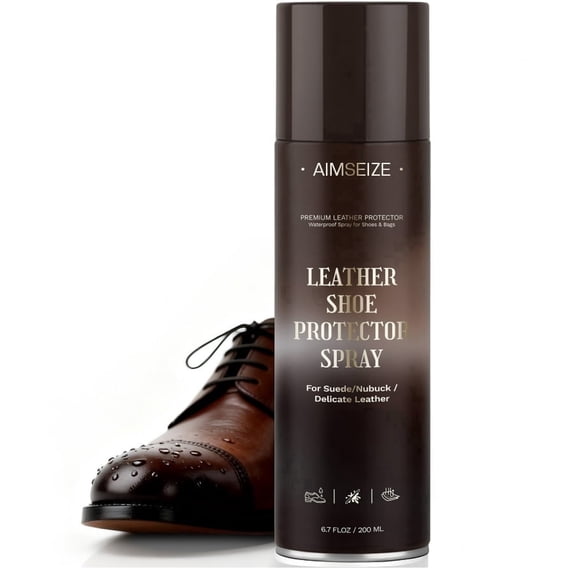 Aimseize Waterproof Spray for Shoes and Leather Water Resistant and Stain Resistant 6.76 Ounces, 1 Pcs.