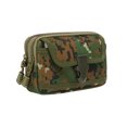 thumbnail image 2 of Riñonera Molle para la cintura, organizador de tarjetas y bolígrafos, bolsillo para teléfono móvil (camuflaje B), 2 of 7