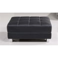 thumbnail image 4 of AE-L138 Black Color With Faux Leather Sectional - Left Facing Chaise, 4 of 6