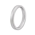 thumbnail image 2 of Sterling Silver Stackable Satin Ring Band, 2 of 4