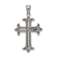 thumbnail image 4 of Sterling Silver Marcasite Cross Pendant QC5280, 4 of 4